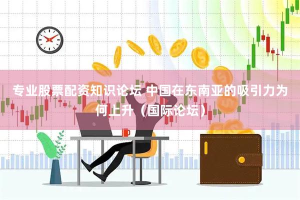 专业股票配资知识论坛 中国在东南亚的吸引力为何上升（国际论坛）